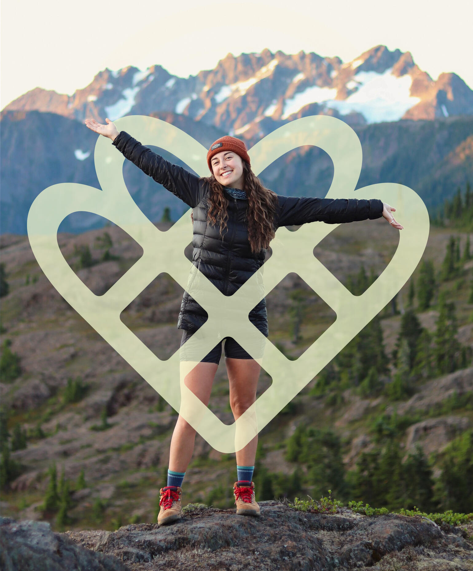 Mackenzie Beck in her happy place