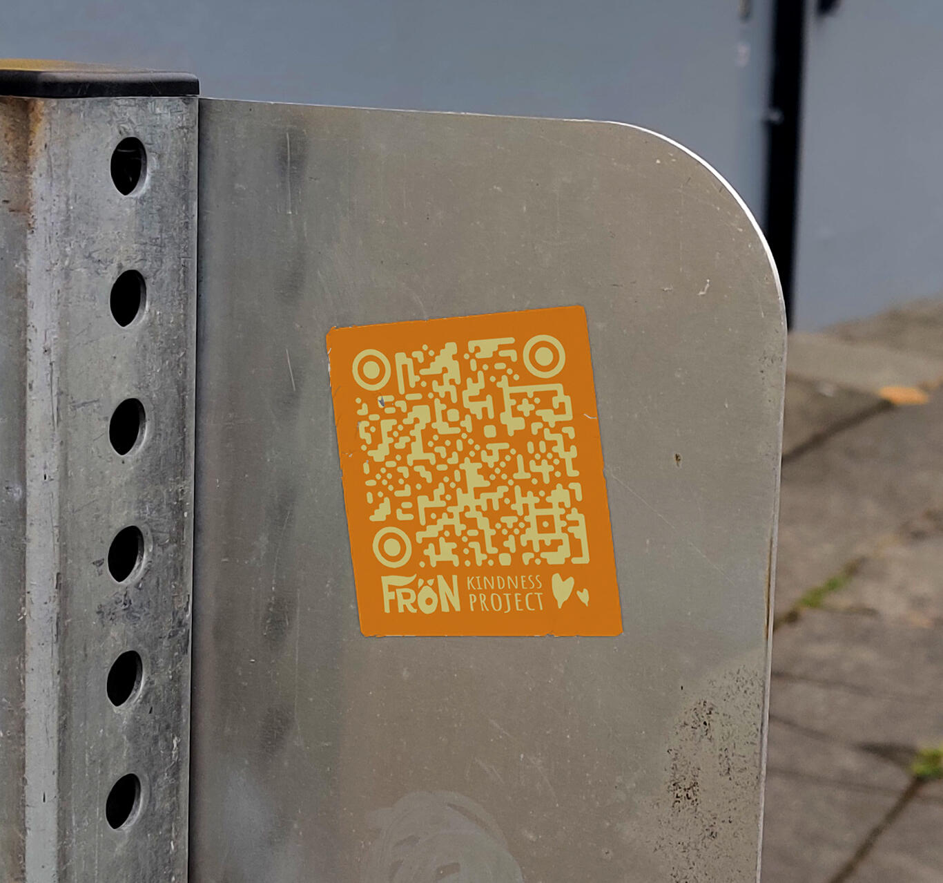 QR Code Sticker